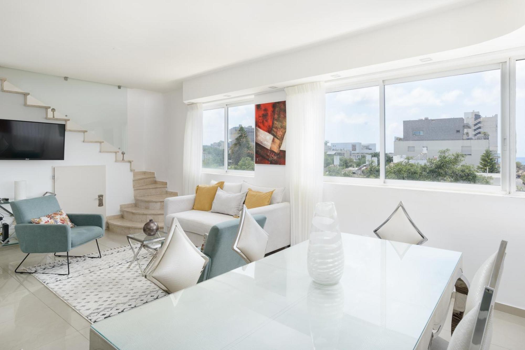 Penthouse With Panoramic View By Feelhome Tel Aviv Buitenkant foto