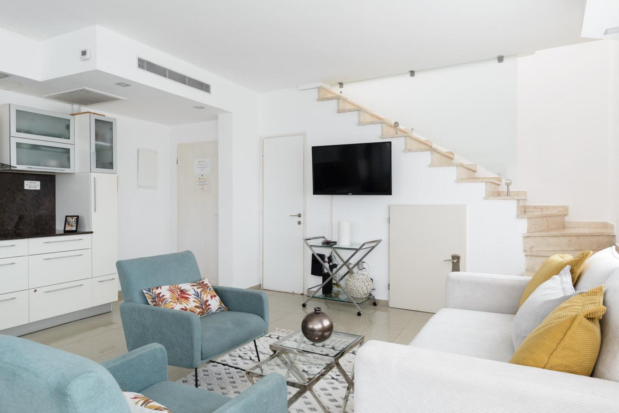Penthouse With Panoramic View By Feelhome Tel Aviv Buitenkant foto