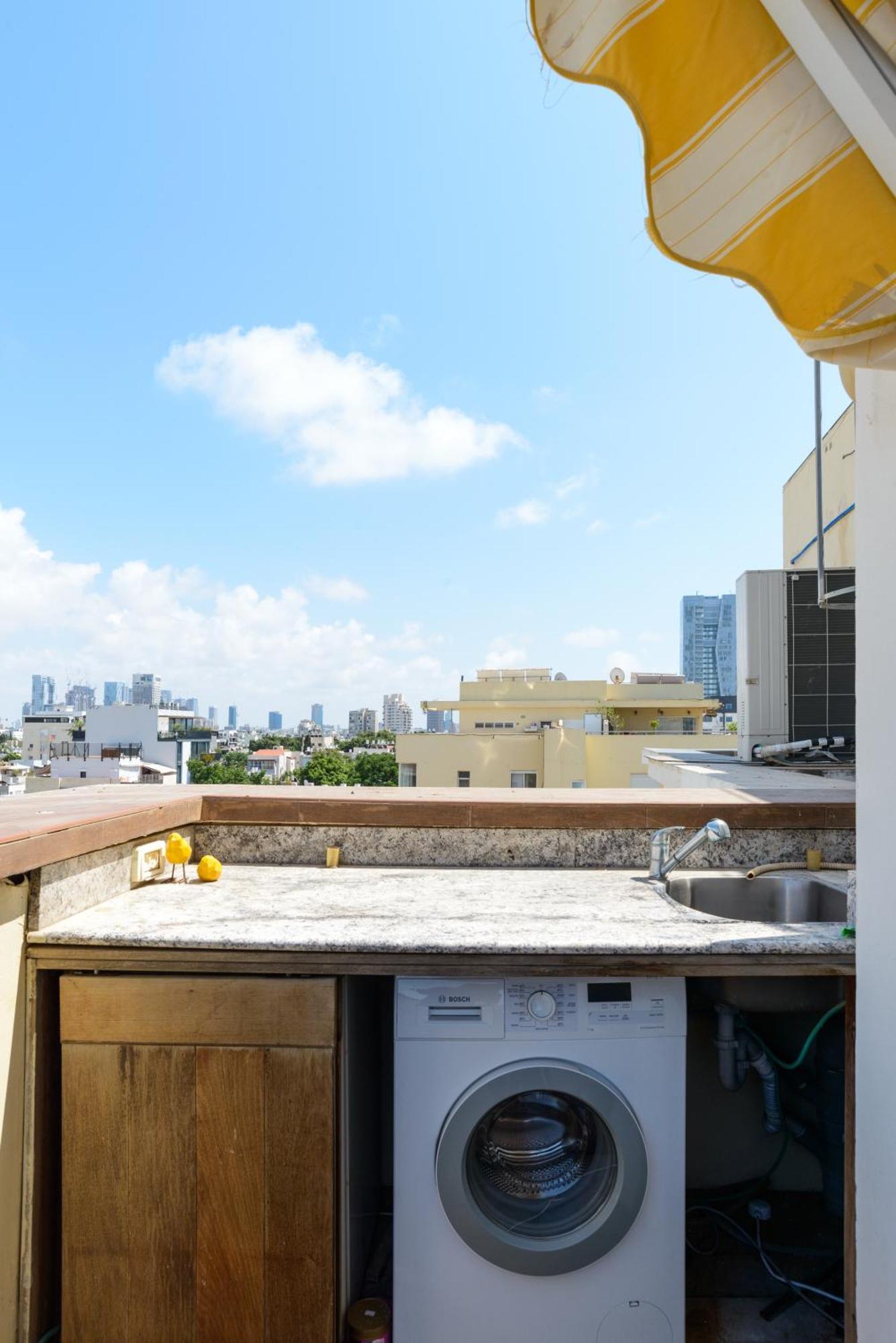 Penthouse With Panoramic View By Feelhome Tel Aviv Buitenkant foto