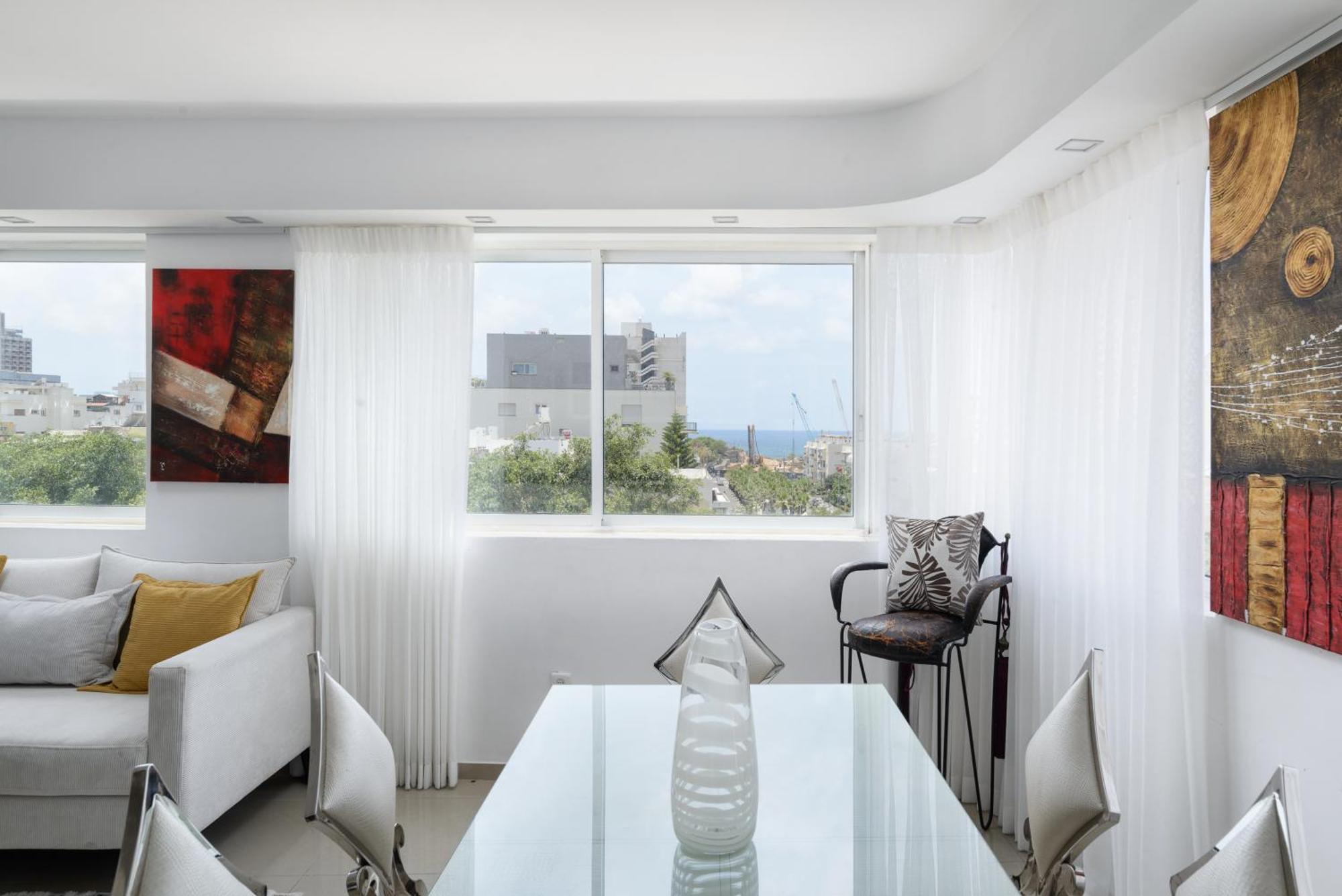 Penthouse With Panoramic View By Feelhome Tel Aviv Buitenkant foto