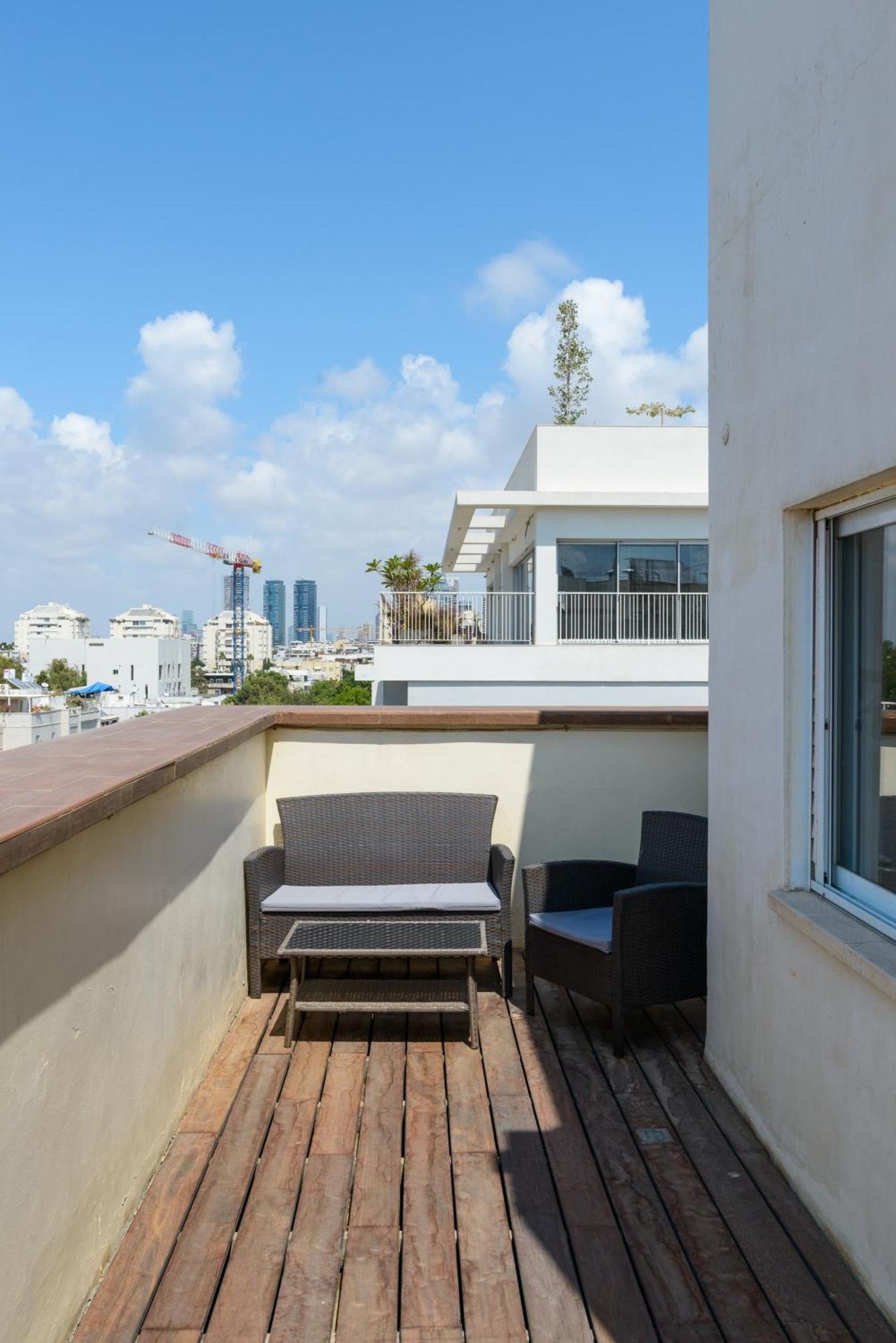 Penthouse With Panoramic View By Feelhome Tel Aviv Buitenkant foto