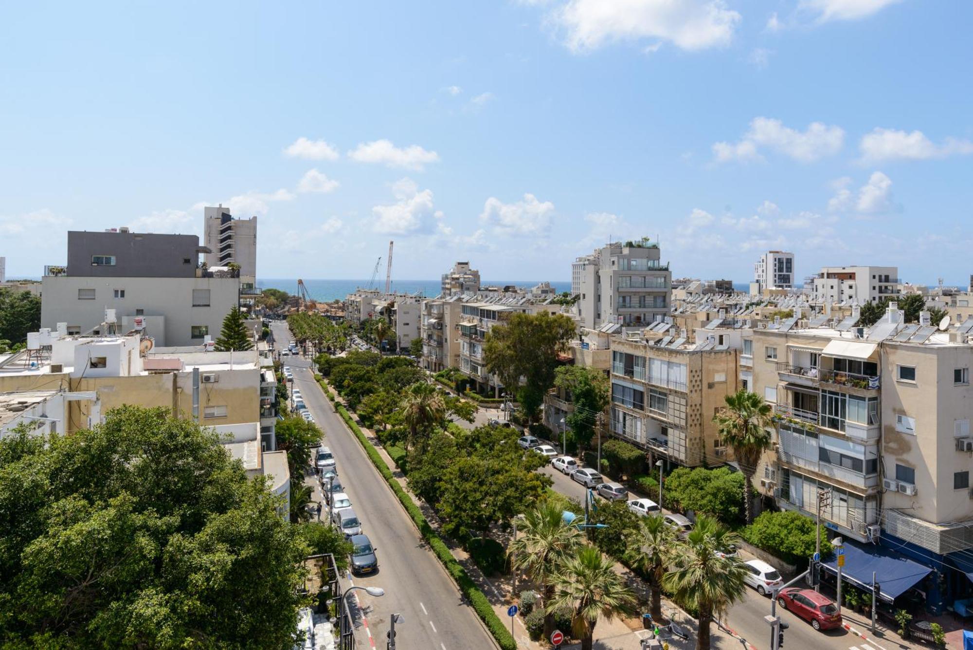 Penthouse With Panoramic View By Feelhome Tel Aviv Buitenkant foto